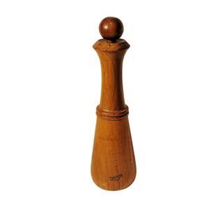 Vintage MCM Dansk Teak Wood Salt & Pepper Grinder Mill Jens Quistgaard Design